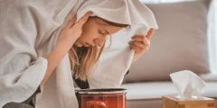 فوائد البخار للبشرة الجافة